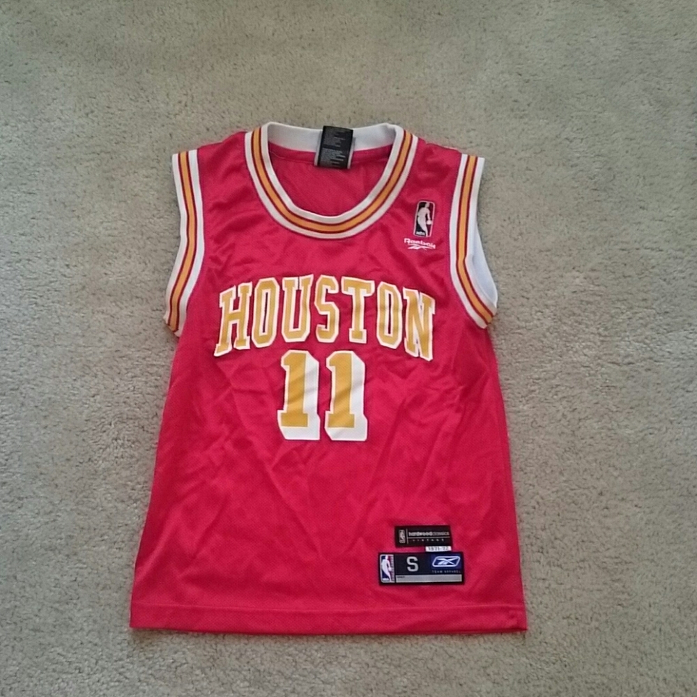 Vintage Rockets Clutch City colors YAO Ming Jersey Ladies XS/S
